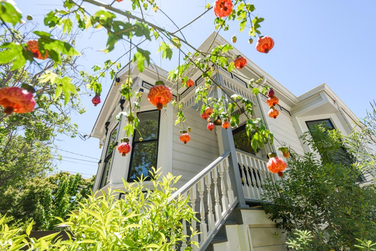 Garden Level Flat In 1885 Queen Anne Victorian Cottage In 앨러미다 외부 사진